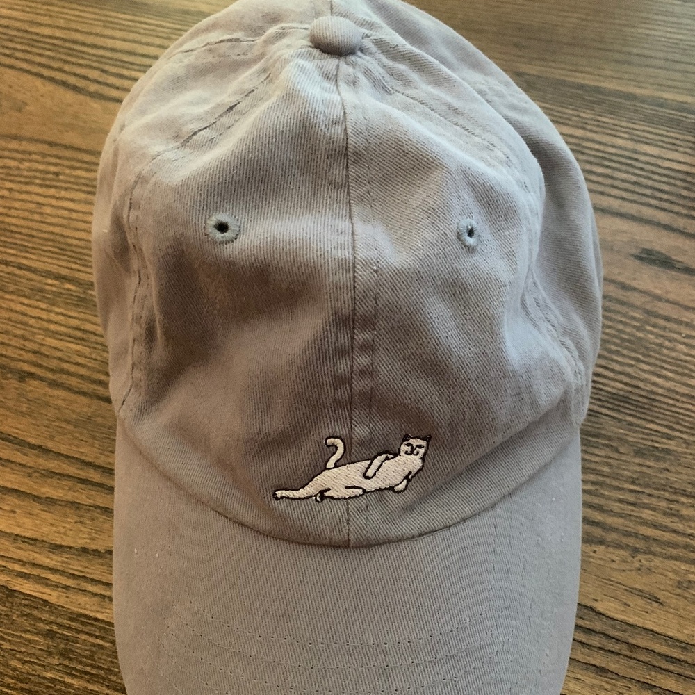 RIPNDIP Lord Nermal Gray Adjustable Hat